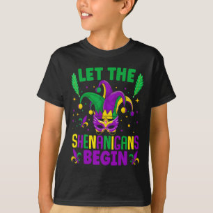 Låt shenanigans börja med Mardi Gras 1 T Shirt