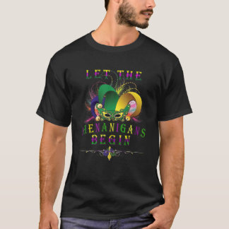 Låt Shenanigans börja med Mardi Gras 2022 Parad P T Shirt