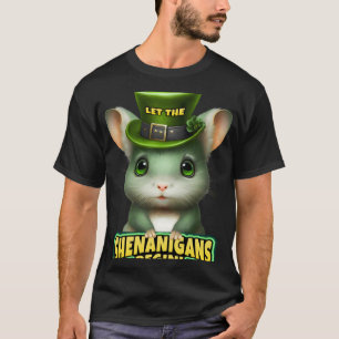 Låt Shenanigans börja med St Patrick s Chinchilla T Shirt