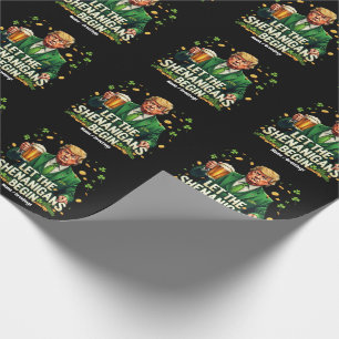 Låt Shenanigans börja på en nuny Trump St. Patrick Presentpapper