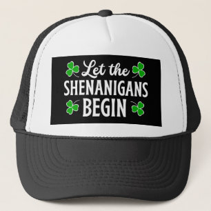 Låt shenanigans börja St patrick's day Keps
