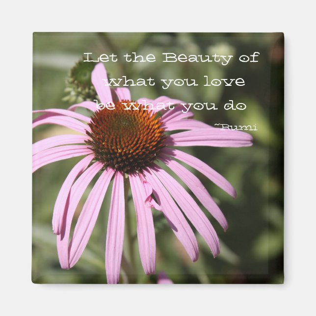 Låt skönheten i det du kärlek magnet (Framsidan)