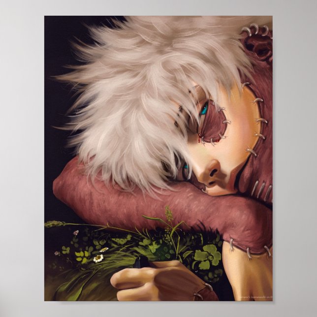 Låt skönheten kom komma ut ur askan poster (Framsidan)