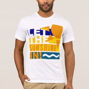 Låt solskenet i skjorta - välja stil & färga t shirt