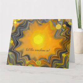 Låt solskenet In Retro Love  Kort