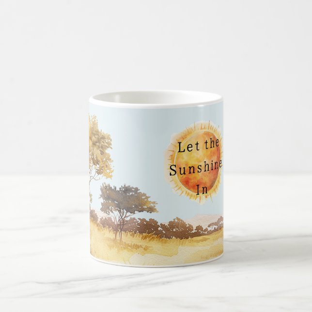 Låt solskenet in Sun Safari Kaffemugg (Center)