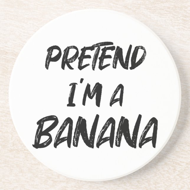 Låt som om jag är en banan  underlägg (Framsidan)