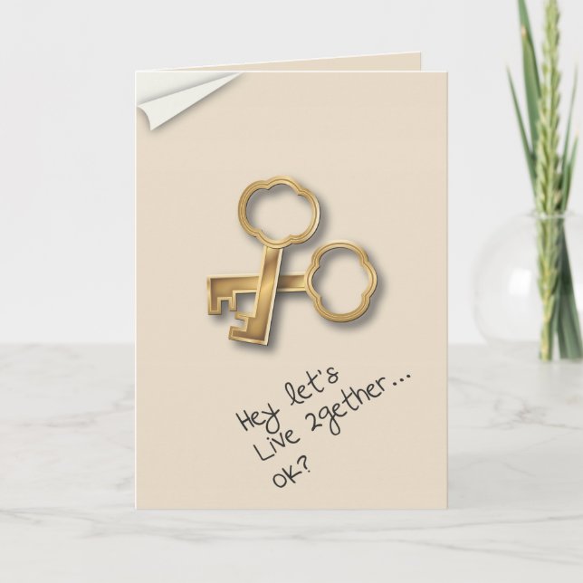 Låt som oss, kopplar ihop flyttningen i inbjudan (Framsida)