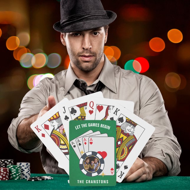 Låt spelen börja med att spela upp Chip Casinokort (Skapare uppladdad)