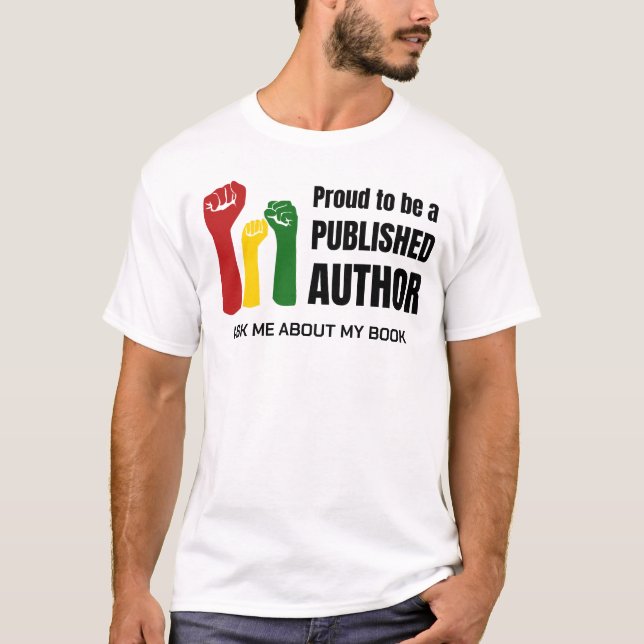 LÅT SVARSKÄDARE FRÅGA MIG OM Bok T Shirt (Framsida)