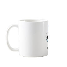 Lat svart katt & inspirerande citat keramisk kaffe