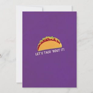 Låt Taco "om det är roligt Taco Slogan