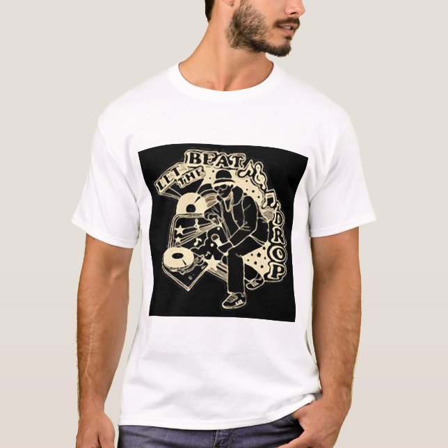 låt takten tappa t-shirt (Framsida)