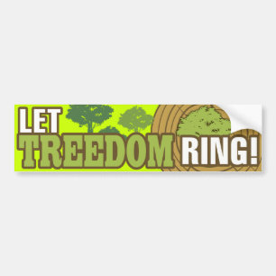 Låt Treedom ringa! Bildekal
