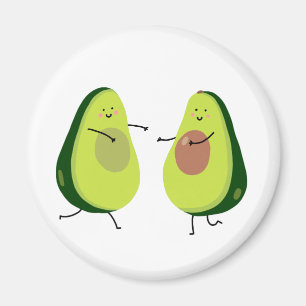 LÅT US AVOCUDDLE, AVOKADODESIGN MAGNET
