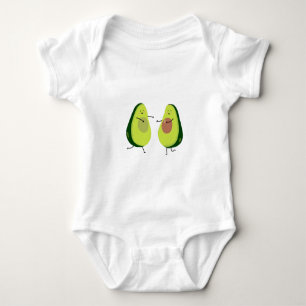 LÅT US AVOCUDDLE, AVOKADODESIGN T SHIRT