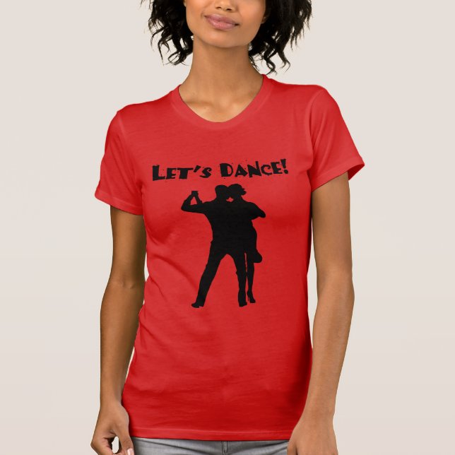 LÅT US-DANSEN! T-tröja Tee Shirt (Framsida)