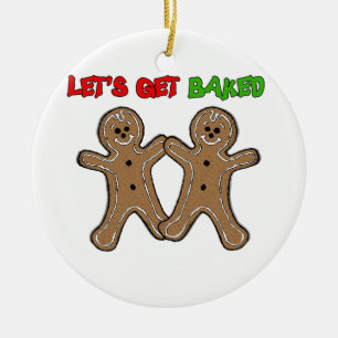 LÅT US FÅ BAKAD - .PNG JULGRANSPRYDNAD KERAMIK