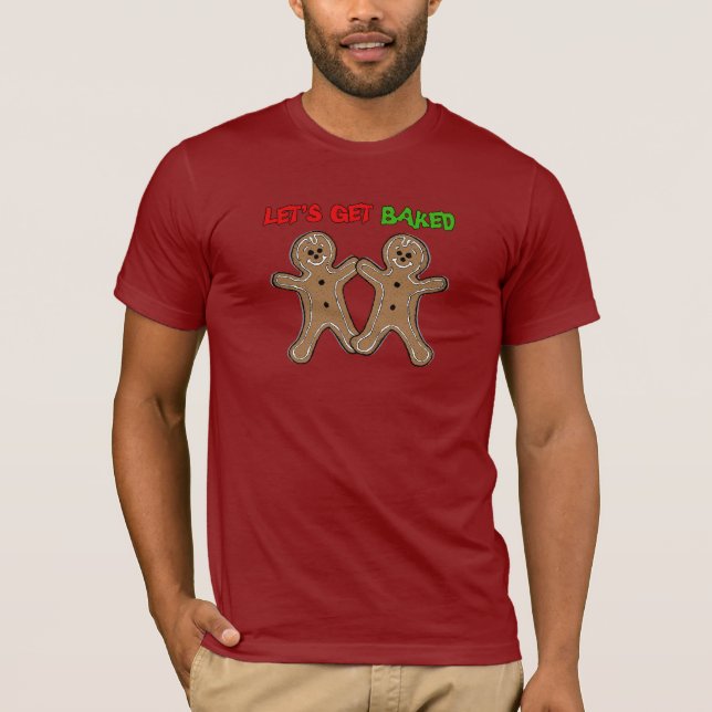 LÅT US FÅ BAKAD - .PNG TEE SHIRT (Framsida)