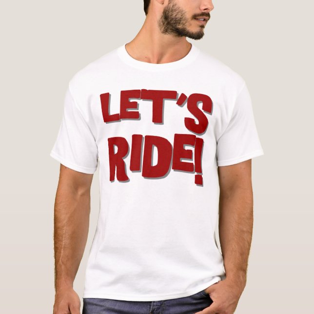 LÅT US-RITTEN TEE SHIRT (Framsida)