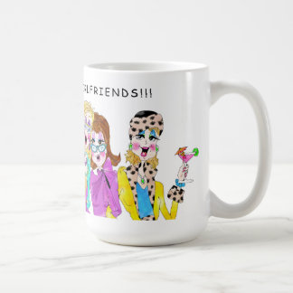 LÅT US ROSTA TILL FLICKVÄNNER KAFFEMUGG