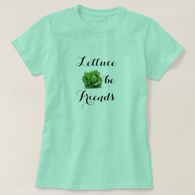 Låt vara vänner t-shirt (Design framsida)