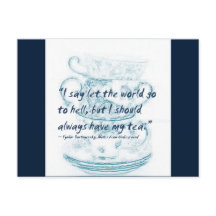 Låt världen dra åt helvete...