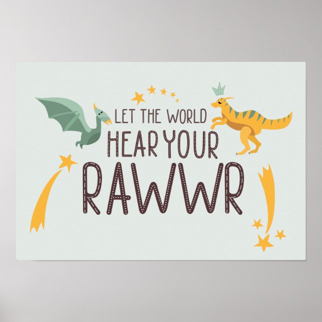 Låt världen höra er bana poster (Framsidan)