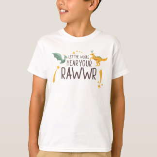 Låt världen höra er bana t shirt