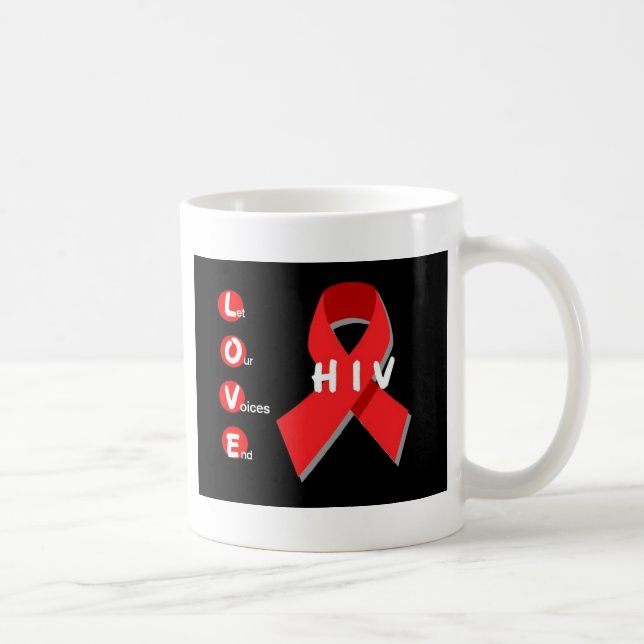 Låt vårt uttrycker avslutar (LOVE) muggen Kaffemugg (Höger)