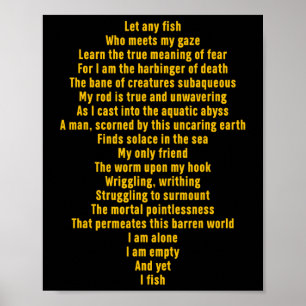 Låt vilken fisk som helst som uppfyller min gungno poster