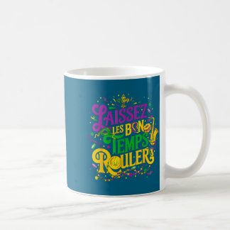 Låta De Goda Tiderna Rulla Illustration Kaffemugg