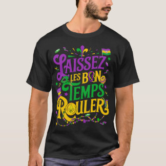 Låta de goda tiderna rulla Mardi Gras T Shirt