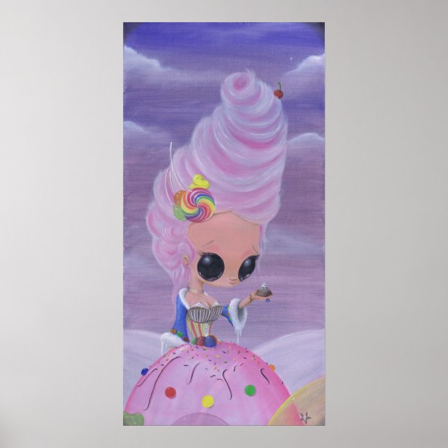 låta dem äta godiskonst poster (Framsidan)