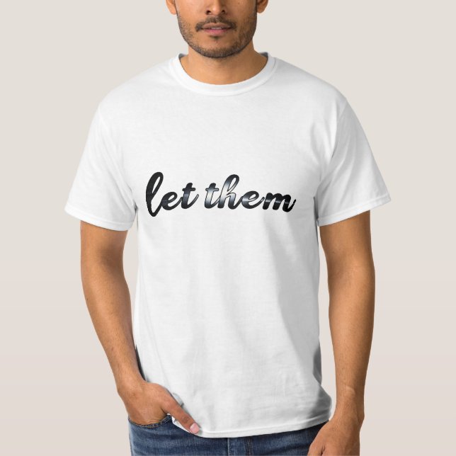 låta dem t shirt (Framsida)