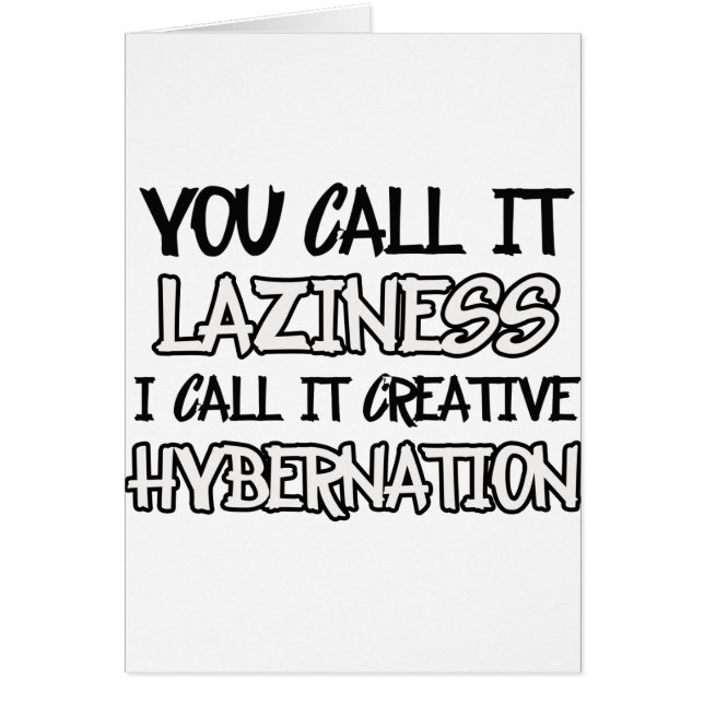 Lata designer hälsningskort (Framsidan)