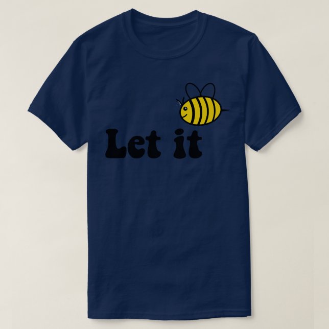 låta det bli t shirt (Design framsida)