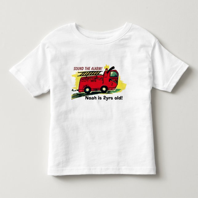 Låta larmet! t-shirt (Framsida)