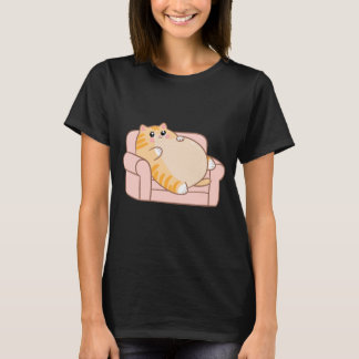 Late Days med Min Katt T Shirt