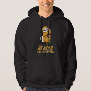 Late människor gjorde ingenting Sengångare  Sarksa Hoodie