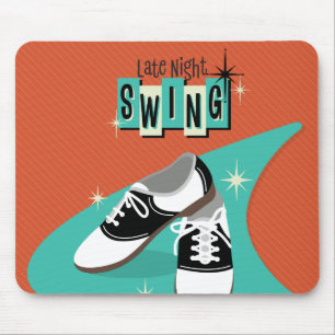 Late Nght Swing Mousepad Musmatta