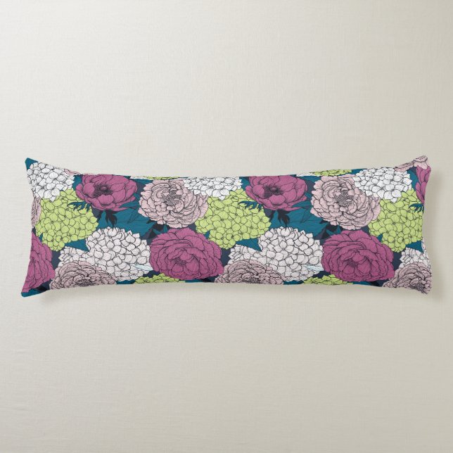 Late vår trädgård kroppskudde (Framsidan)