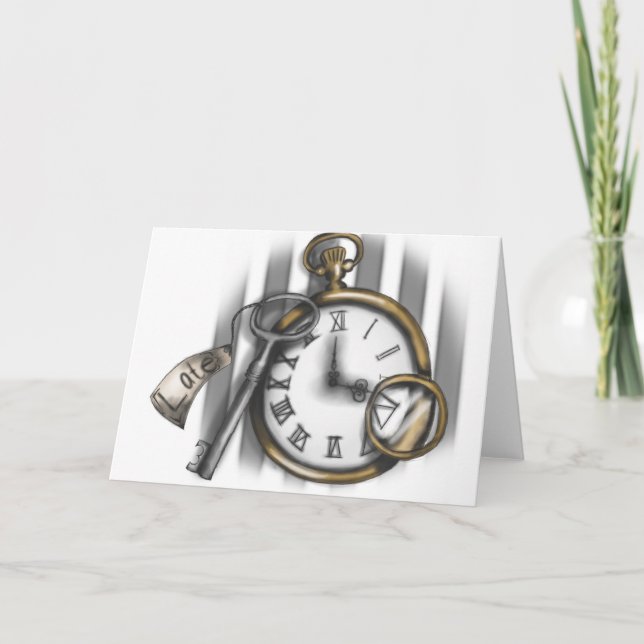 LateClock - Alice kort (Framsida)