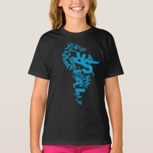 Lateinamerika T-tröja T-shirt