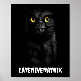 Latenivenatrix Troodon Stenonychosaurus Affisch