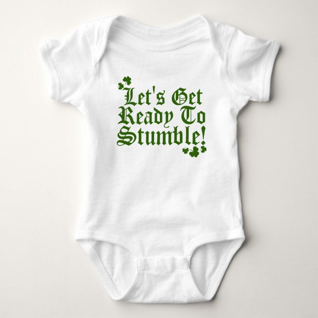 Låter för att få redo att snubbla t shirt (Framsida)