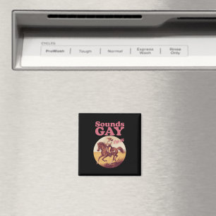 Låter Gay Jag Är I Lesbisk Västerländsk Pride Prog Magnet