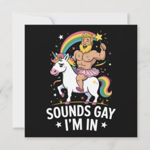 Låter Gay Jag Är Med  Inbjudningar