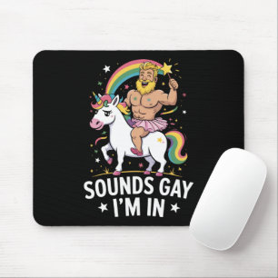 Låter gay jag är med musmatta
