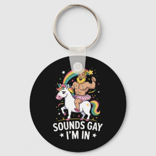 Låter gay jag är med nyckelring